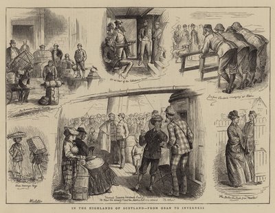 I högländerna i Skottland, från Oban till Inverness av William Ralston