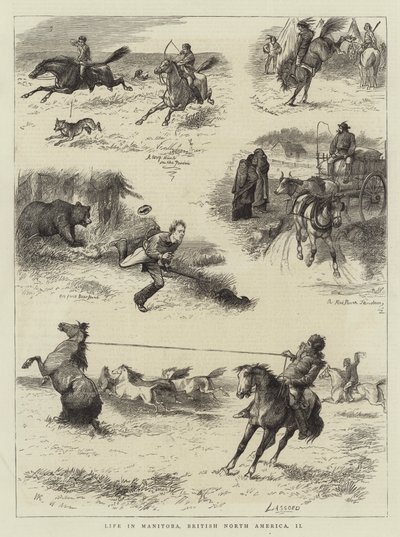 Livet i Manitoba, Brittiska Nordamerika, II av William Ralston