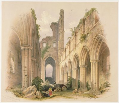 Kirkstall Abbey, Nave and Choir, från 