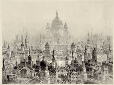 Principal Buildings av Sir Christopher Wren av William Richardson