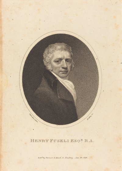 Henry Fuseli av William Ridley after John Opie