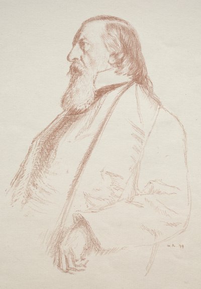 George Milner av William Rothenstein