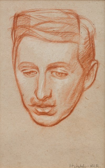 Porträtt av E. M. Forster av William Rothenstein