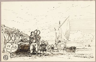 Hamnscen av William Roxby Beverley