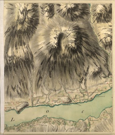 Roy Military Survey of Scotland av William Roy