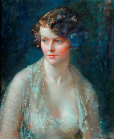 Prunella (olja på duk) av William Russell