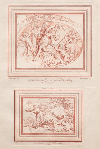 Korsika och Satyr av William Ryland