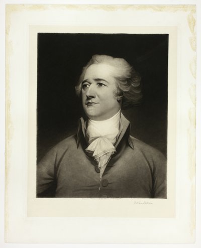 Porträtt av Alexander Hamilton av William Sartain