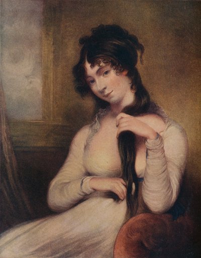 Lady Kinnaird, c1700-talet, 1917 av William Say