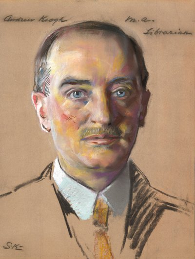 Andrew Keogh, M.A. 1904, bibliotekarie 1916- av William Sergeant Kendall
