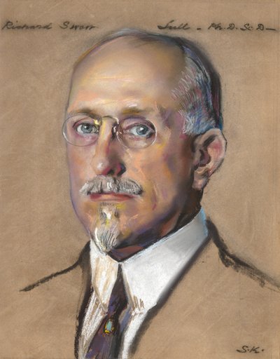 Richard Swann Lull, chef för Peabody Museum 1922-? av William Sergeant Kendall