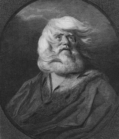 Kung Lear, c1800 av William Sharp