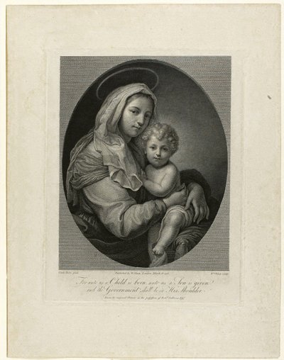 Madonna och barn av William Sharp