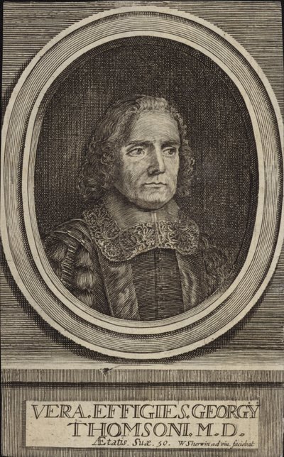 George Thomson en engelsk läkare, medicinsk författare och pamflettförfattare av William Sherwin