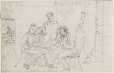 Catching a Tune, troligen 1867. av William Sidney Mount