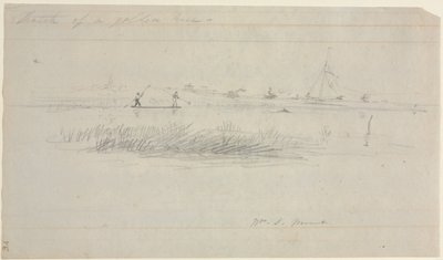 Eel Spearing på Setauket, Long Island, New York av William Sidney Mount