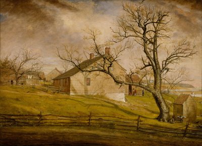 Long Island Farmhouses, 1862-63. av William Sidney Mount