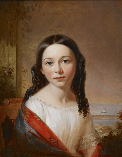 Porträtt av Maria Seabury av William Sidney Mount