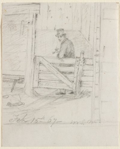 Vilar på staketet, 1867. av William Sidney Mount