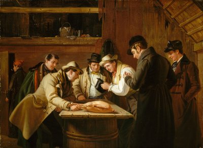 Tävlingen (Tävling för gåsen) av William Sidney Mount