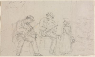 Tuning, 1867. av William Sidney Mount