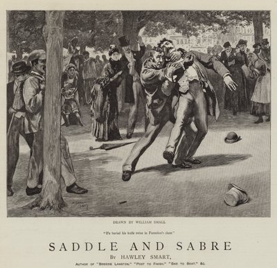 Sadel och sabel av William Small