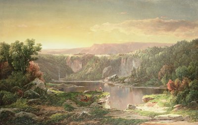 Mountain Lake nära Piedmont, Maryland av William Sonntag