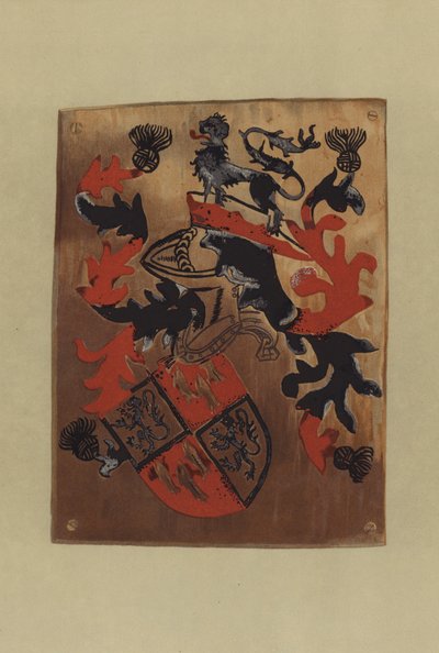 Sir Henry Percy, lord Percy, lord Poynings och jarl av Northumberland, 1474-1489 (chromolitho) av William St John Hope