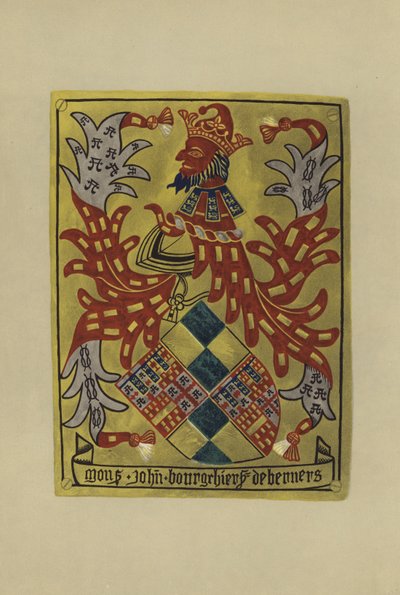 Sir John Bourchier, lord Berners, 1459-1474 (chromolitho) av William St John Hope