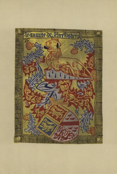 Sir John Talbot, jarl av Shrewsbury och Waterford, 1424-1453 (chromolitho) av William St John Hope