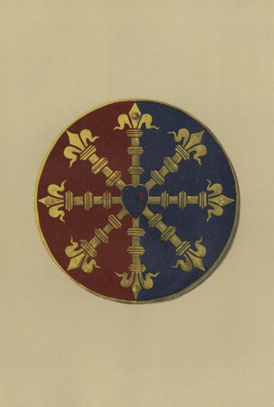 Sir Ralph Bassett, lord Bassett of Drayton, 1368-1390 (chromolitho) av William St John Hope