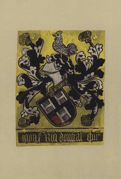 Sir Richard Tunstall, c 1484-c 1492 (chromolitho) av William St John Hope
