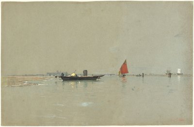 En venetiansk lagun av William Stanley Haseltine