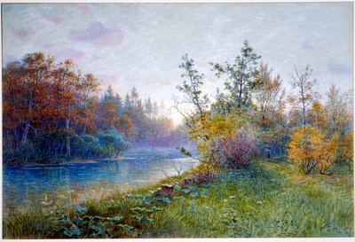 Kvarndamm i Traunstein av William Stanley Haseltine