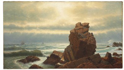 Predikstolen, Nahant, 1865 av William Stanley Haseltine