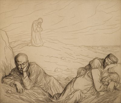 Kval i trädgården av William Strang