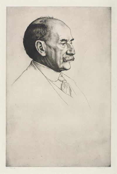 Thomas Hardy, Högervänd av William Strang