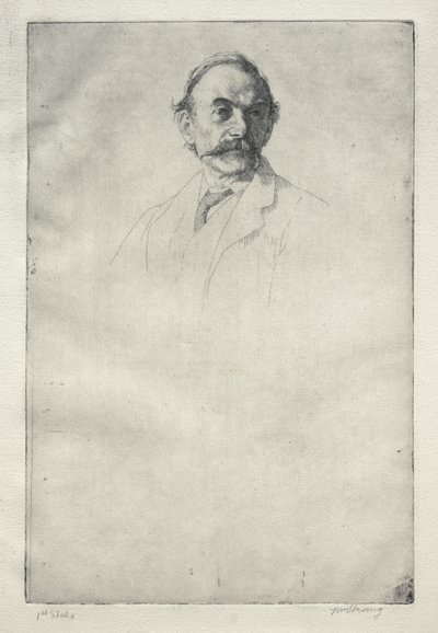 Thomas Hardy, nr 1, 1893. av William Strang