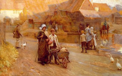 The Old Mill, Surrey av William Teulon Blandford Fletcher