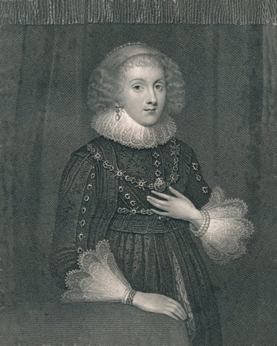 Mary Sidney, grevinna av Pembroke, tidigt 1800-tal. av William Thomas Fry