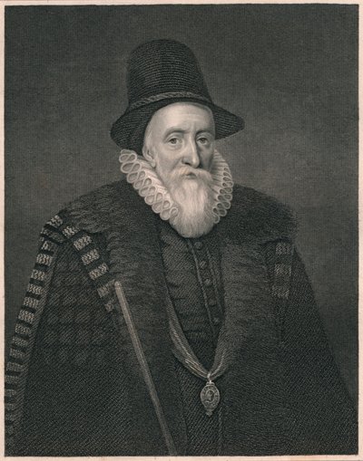Thomas Sackville, Earl of Dorset, c1600, början av mitten av 1800-talet. av William Thomas Fry