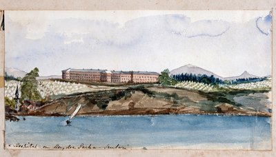 Sjukhus på Haydr [Sikki] Pacha - Scuttery? av William Thomas Markham