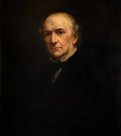 Porträtt av William Ewart Gladstone 1809-1898, 1877. av William Thomas Roden