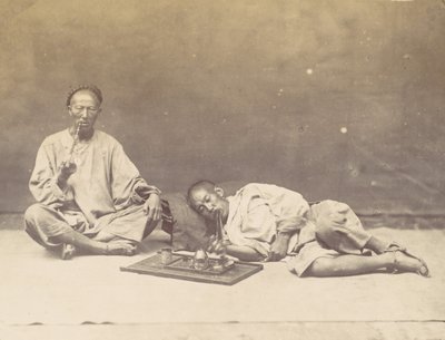 Opiumrökare, 1867. av William Thomas Saunders