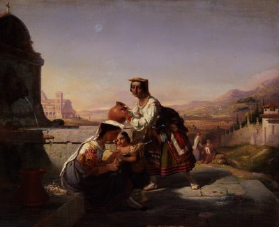 Italienska scenen av William Tolman Carlton