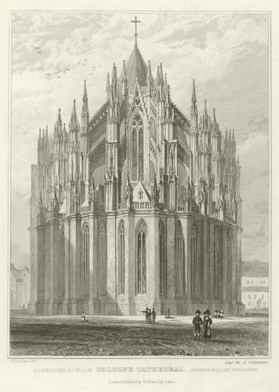 Kölnerdomen av William Tombleson