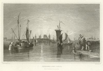 Köln och Deuz av William Tombleson