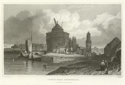 Torn nära Andernach av William Tombleson