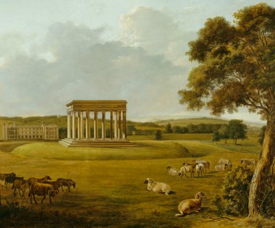 Audley End House, Saffron Walden, Essex, 1700-talet av William Tomkins