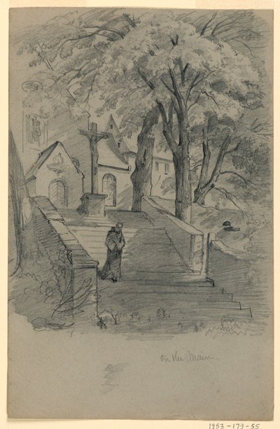 Kyrka, Tyskland av William Trost Richards
